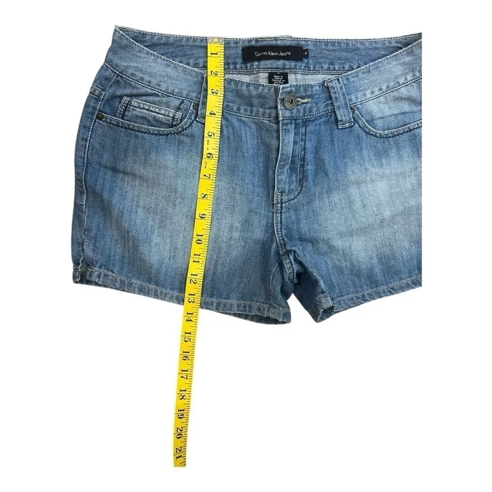 Calvin Klein Jean Shorts Size 8 Women